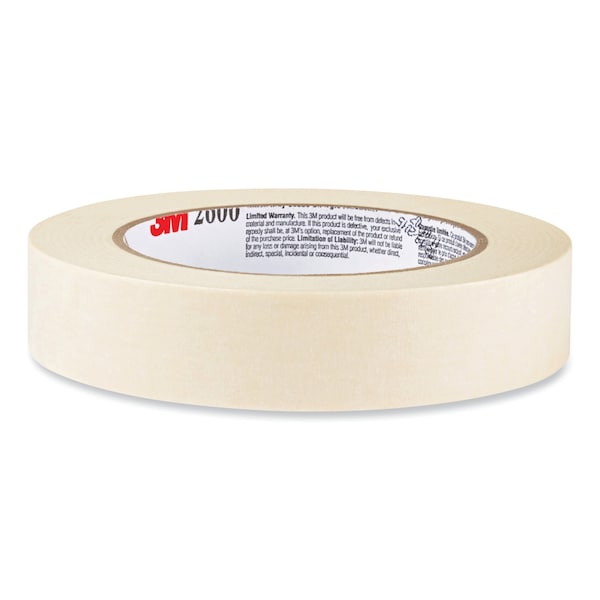 3M Masking Tape, 2 in. W x 60 yd. L, 1.88 in W x 60.1 yds L, 4.4 mil Thick, Cream 260048A - main